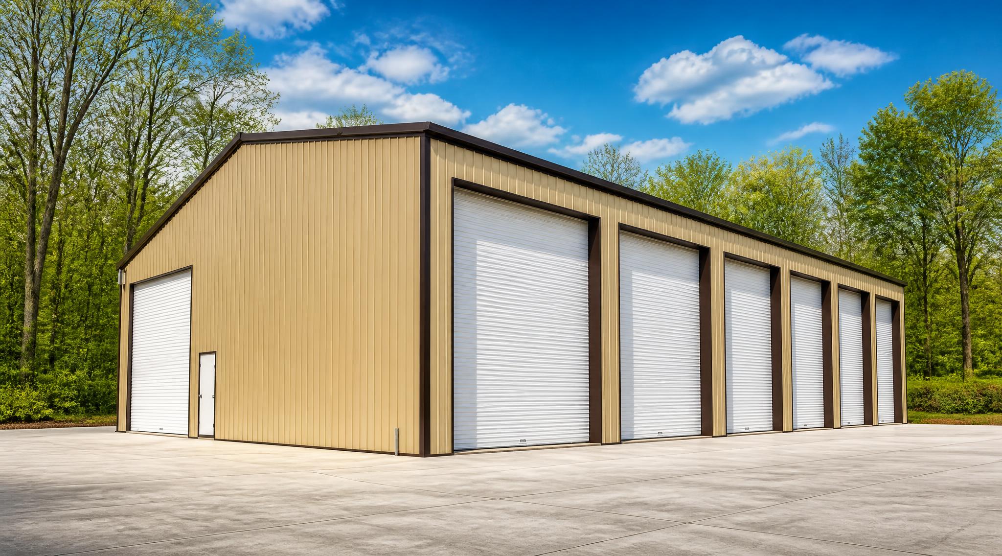 Choice Metal Buildings Commercial Steel Buildings Support Fleets, Inventory, Workspace, and Service Areas
