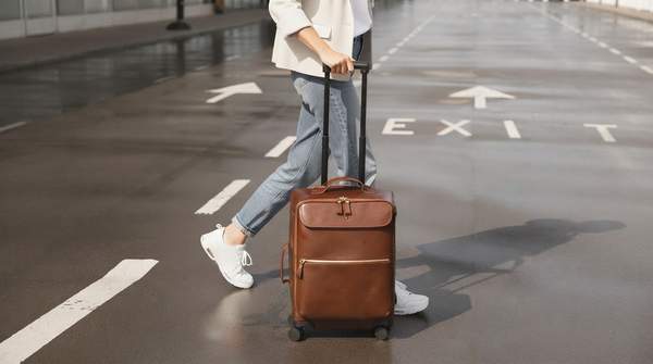 Editorial illustration for Weekender, Roller, or Backpack: Choosing the Luxury Travel Bag That Fits Your Trip