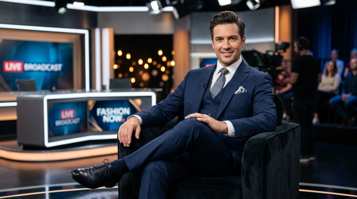 Woody Wilson Bespoke Tailoring for Television Hosts and On-Camera Talent